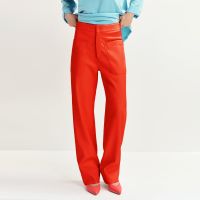 essentiel antwerp grate faux leather trousers - eu 36uk 8