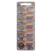 maxell cr 2016 pack 5 pilas de boton litio
