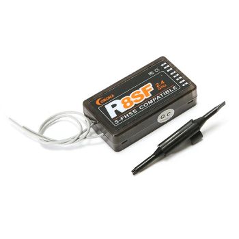 Receptor compatible CORONA R8SF S-FHSS 2.4G 8CH para Fuataba T6J T6K T8J T10J T14SG T18MZT 18SZ