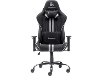 silla gaming - newskill kitsune v2 cojines cervical y lumbar reclinable 180 hasta 136 kg gris
