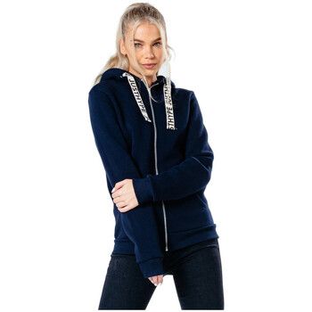 Justhype Ltd Chaqueta deporte Drawstring Zip Hoodie para mujer