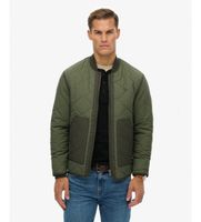 superdry para hombre m5012210a chaqueta military liner verde xxl casual nylon
