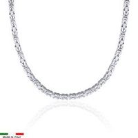 cadena bizantina para hombre plata 925 5 mm