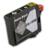 compatible matte black epson t1598 ink cartridge replaces epson t1598