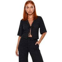 i am chaqueta de punto cardigan viscosa balze 24576 pointelle para mujer