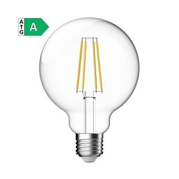 Bombilla led e27 g95 2700k clase a (4w)