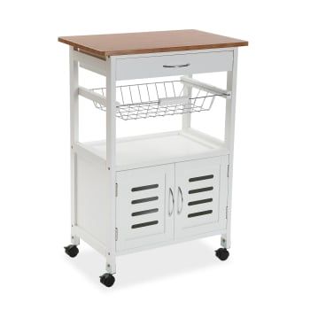 Mesa de Cocina Auxiliar VERSA HOME 84,5x37x58 cm