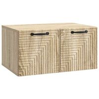mueble para tv de pared roble sonoma 595 x 41 x 30 cm vidaxl