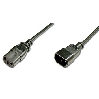 Digitus Cable de Alimentación C13/C14 1,2m Negro