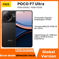 version global poco f7 ultra snapdragon 8 elite 667 amoled display 50mp triple camara 5300mah 120w hypercharge cellphone