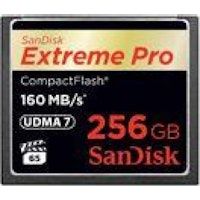 sandisk extreme pro 256gb 256gb compactflash memo