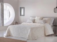 colcha reversible pique line jvr