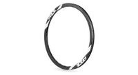llanta pride racing wave cfr 20   451    28 agujeros   disco   negro blanco brillante