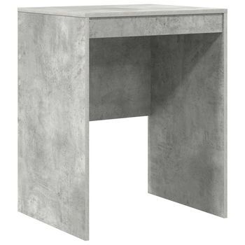 Escritorio | Mesa De Trabajo Gris Concreto 60 X 50 X 76 Cm