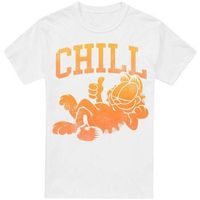 garfield camiseta chill para hombre