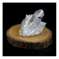 cuarzo  baryte - natural pierre de francia massif des grandes rousses isere  discovery 2019 quartz crystal 2659 ct - certificado de