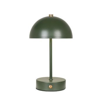 Lámpara de mesa de metal - verde