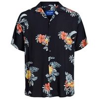 jack  jones camisa manga larga camisa jorluke flores hombre para hombre