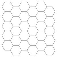 azulejo hexagonal 50 uds gris 30 x 30 cm poliuretano y pet vidaxl