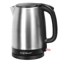 aigostar milo - hervidor de agua electrico pequeno hervidor de acero inoxidable de 2200w 17 litros