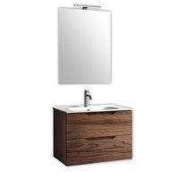 composicion bano 4 piezas solmira roble rio en mdf