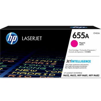 HP 655A (CF453A) Magenta Original Standard Capacity Toner Cartridge