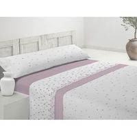 juego de sabanas coralina invierno bit rosa cama 150cm donegal collections
