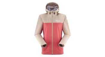 Chaqueta impermeable lafuma mujer shift clim beige corail