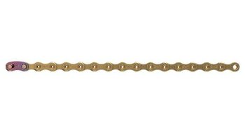 Cadena pc xx1 eagle hollowpin 126 eslabones powerlock flowlink 12 velocidades oro