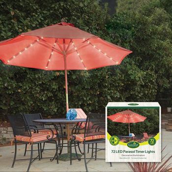 72 LED Parasol Multi Function Lights