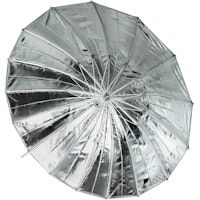 Paraguas reflector gigante plata/negro 162 cm SM-9