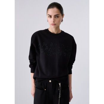 Liu Jo Jersey Sudadera con aplicaciones joya para mujer