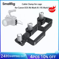 abrazadera de cable smallrig r6 mark iiir5 mark ii para jaula para canon eos r6 mark iiir5 mark ii garantiza transmision de datos estable 5969