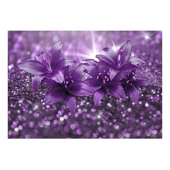 Papel Pintado 3d - Masterpiece Of Purple (200x140 Cm)