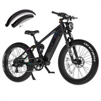 bicicleta electrica vitilan t7 pro - bateria de 52 v 20 ah 1040 wh - 8 velocidades verde