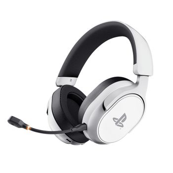 Trust GXT 499 Forta Auriculares Inalámbrico y alámbrico Diadema Juego Blanco