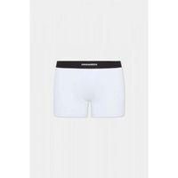 dsquared boxer dcx210070 - twin 2pack trunk-100 white para hombre