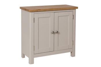 Cole Oak and Truffle Grey Small Sideboard