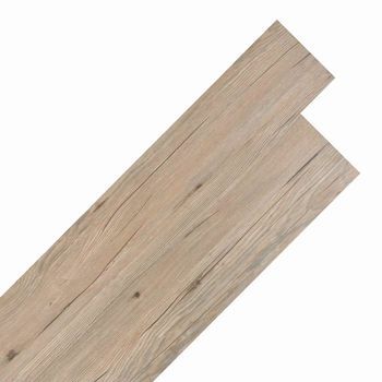 Tableros De Suelo Madera De Roble Marrón 5,02 M² 36 Uds. Pvc Vidaxl