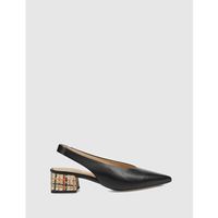 desiree zapatos de tacon salon destalonado rabat15 negro para mujer