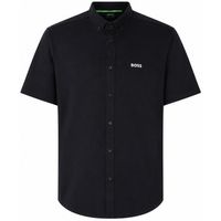 boss camisa manga corta motion shirt black para hombre