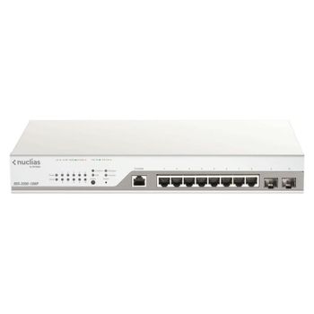 Conmutador D-Link DBS-2000-10MP/E Gestionado L2 Gigabit PoE+ 8 puertos RJ-45
