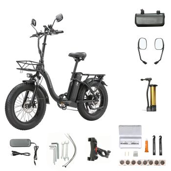 [DIRECTIVA UE] Bicicleta eléctrica SINOHON B20 48V 15AH motor de 750W Velocidad máxima recomendada 25KM/H 20 pulgadas 80