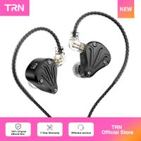 audifonos intrauditivos trn bax pro 2ba 1dd 2est tribrid metal iem hifi para dj monitoreo deportes auriculares con tapones para los oidos