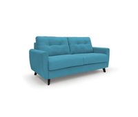 callisto sofa cama convertible de tela suave e impermeable 208 cm mat 160x197 azul claro