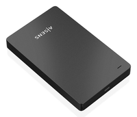 caja externa aisens 25 95mm sata a usb-c usb31 gen1 negra
