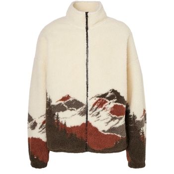 Jack & Jones Cazadora 12275237 JORMOUNTAIN TEDDY ZIP JACKET ECRU para hombre