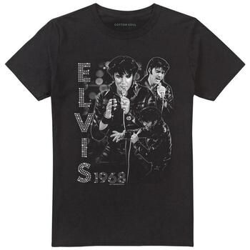 Elvis Presley Camiseta Leathered para mujer