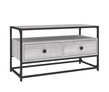 Mueble para tv madera contrachapada gris sonoma 80x35x45 cm