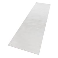 alfombra suave solina blanco 80x300 cm
